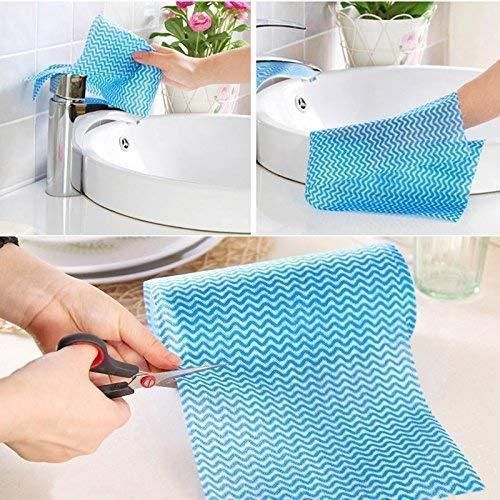Disposable Kitchen Towels Cleaning Cloths (75 Sheets)
