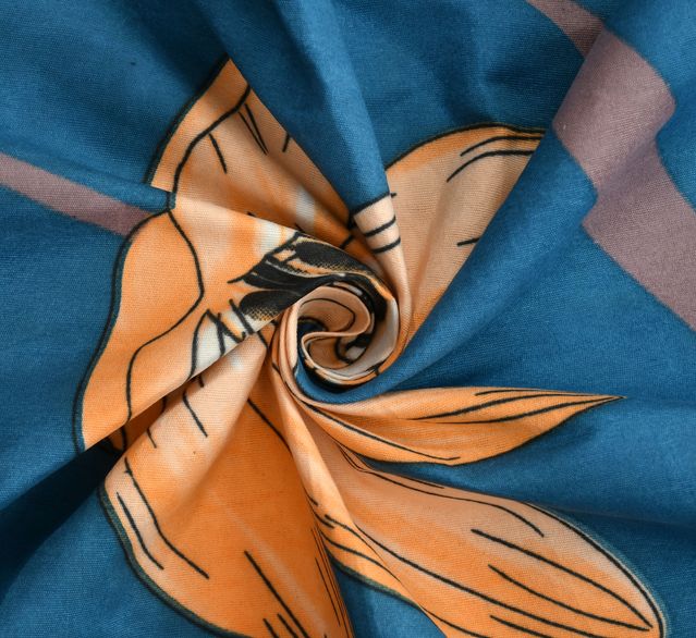 Premium MICROFIBER ELASTIC FITTED DOUBLE BEDSHEET WITH TWO PILLOW COVERS (70X76X6 Inches)