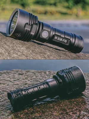 Strong Flashlight Focusing Led  Light Rechargeable Super Bright LED Outdoor Xenon Lamp